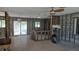 Basement interior being renovated, showcasing the space and potential for customization at 4659 Helena Ne St, St Petersburg, FL 33703