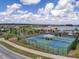 Enjoy resort-style living with tennis courts and lake views at 19757 Long Lake Ranch Blvd, Lutz, FL 33558