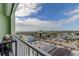 Balcony boasting panoramic views of the waterfront at 400 64 Ave # 1207, St Pete Beach, FL 33706