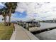 Community boat docks with multiple slips for resident use at 400 64 Ave # 1207, St Pete Beach, FL 33706