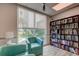Quiet reading room with comfortable seating and extensive library at 400 64 Ave # 1207, St Pete Beach, FL 33706