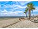 Beach with trees and rocks at 3960 Headsail Dr, New Port Richey, FL 34652