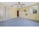 Renovation project: Bedroom with tiled floors and built-in closet at 16202 3Rd St E, Redington Beach, FL 33708