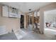 A gutted kitchen ready for a complete remodel at 16202 3Rd St E, Redington Beach, FL 33708