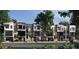 Modern townhouses with sleek design and attractive landscaping at 6366 Central Ave # Sp1-4, St Petersburg, FL 33707