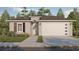 Charming single-story home with a two-car garage and landscaped front yard at 2713 San Luis Rd, Holiday, FL 34691