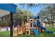 Community playground with modern equipment for  at 3921 Mimosa Pl, Palm Harbor, FL 34685