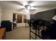 Upstairs bedroom with a loft bed and window seat at 2302 Maki Rd # 5, Plant City, FL 33563