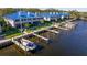 Waterfront property with private boat docks at 1688 Watermark Ne Cir, St Petersburg, FL 33702