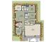 4 bedroom, 2 bath home with 3-car garage and covered patio at 174 Green Oak Park, Rotonda West, FL 33947