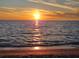 Spectacular sunset view from the beach at 23503 Waverly Cir, Venice, FL 34293