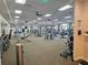 Well-equipped gym featuring various exercise machines at 23503 Waverly Cir, Venice, FL 34293