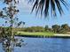 Golf course with a water feature and players in the distance at 23503 Waverly Cir, Venice, FL 34293