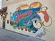 Colorful mural depicting Venice, Florida's local wildlife at 23503 Waverly Cir, Venice, FL 34293