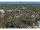 Aerial view showcasing the home and city skyline at 5021 24Th S Ave, Gulfport, FL 33707