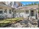 Charming side patio with small table and chairs at 5021 24Th S Ave, Gulfport, FL 33707