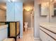 Clean bathroom with shower, toilet and vanity at 6262 93Rd N Ter # 3904, Pinellas Park, FL 33782