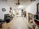 Spacious garage with ample storage space, shelves, and a clean, well-maintained floor at 6262 93Rd N Ter # 3904, Pinellas Park, FL 33782