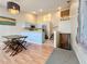 Kitchen area with stainless steel appliances and an attached dining area at 6262 93Rd N Ter # 3904, Pinellas Park, FL 33782