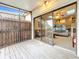 Screened patio with access to living room at 6262 93Rd N Ter # 3904, Pinellas Park, FL 33782