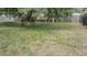 Large backyard with wooden fence and open space at 6482 71St N St, Pinellas Park, FL 33781