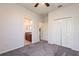 Bedroom with en-suite bathroom and double door closet at 35131 Deerfield Oaks Dr, Zephyrhills, FL 33541