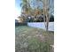 Spacious backyard with new white vinyl fence at 8218 N 18Th St, Tampa, FL 33604