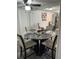 Spacious dining area with seating for six, open to the kitchen at 8218 N 18Th St, Tampa, FL 33604