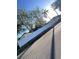 New white vinyl fence providing privacy at 8218 N 18Th St, Tampa, FL 33604