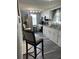 Modern kitchen with stainless steel appliances and granite countertops at 8218 N 18Th St, Tampa, FL 33604