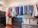 Walk-in closet with ample hanging space and shelving at 111 N 12Th St # 1708, Tampa, FL 33602