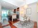 Open kitchen with granite counters and stainless steel appliances at 111 N 12Th St # 1708, Tampa, FL 33602