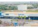 View of Port Tampa Bay, featuring its main building and parking areas at 111 N 12Th St # 1708, Tampa, FL 33602