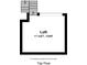 Floorplan of the loft space at 1710 Lighthouse S Ter # 1, South Pasadena, FL 33707