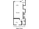 Main floorplan showing kitchen, lounge, and breakfast area at 1710 Lighthouse S Ter # 1, South Pasadena, FL 33707