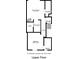 Upper floorplan with bedrooms and bathrooms at 1710 Lighthouse S Ter # 1, South Pasadena, FL 33707