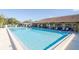 Refreshing community pool with plenty of deck space for lounging at 34124 Estates Ln, Wesley Chapel, FL 33543