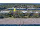 Aerial view of condo building and its surroundings at 4001 58Th N St # 20, Kenneth City, FL 33709