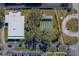 Aerial view of community amenities including shuffleboard courts at 4001 58Th N St # 20, Kenneth City, FL 33709