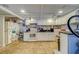 The well-lit kitchen features modern appliances, ample counter space, and ample storage at 4001 58Th N St # 20, Kenneth City, FL 33709