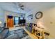 Comfortable living room with a ceiling fan, natural light, and an inviting ambiance at 4001 58Th N St # 20, Kenneth City, FL 33709