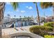 Community boat docks providing convenient access to the water at 6125 Moorings S Dr, St Petersburg, FL 33712