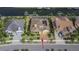 Aerial view showcases a waterfront home with canal access at 721 Manns Harbor Dr, Apollo Beach, FL 33572