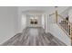 Bright dining room with hardwood floors and a chandelier at 11217 Avery Oaks Dr, Tampa, FL 33625