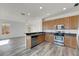 Modern kitchen with stainless steel appliances and wood cabinets at 11217 Avery Oaks Dr, Tampa, FL 33625
