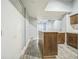 Modern kitchen with stainless steel appliances and an island at 2402 W Azeele St # 419, Tampa, FL 33609