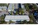 Aerial view of apartment complex and surroundings at 1221 Drew St # E11, Clearwater, FL 33755