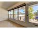 Sunroom with large windows offering an outdoor view at 1221 Drew St # E11, Clearwater, FL 33755