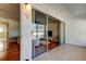 Outdoor balcony accessible through sliding glass doors from living room at 1221 Drew St # E11, Clearwater, FL 33755