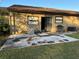 Back patio with grill and space for outdoor furniture at 9744 Lake Seminole E Dr, Largo, FL 33773